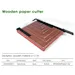 the paper cutter